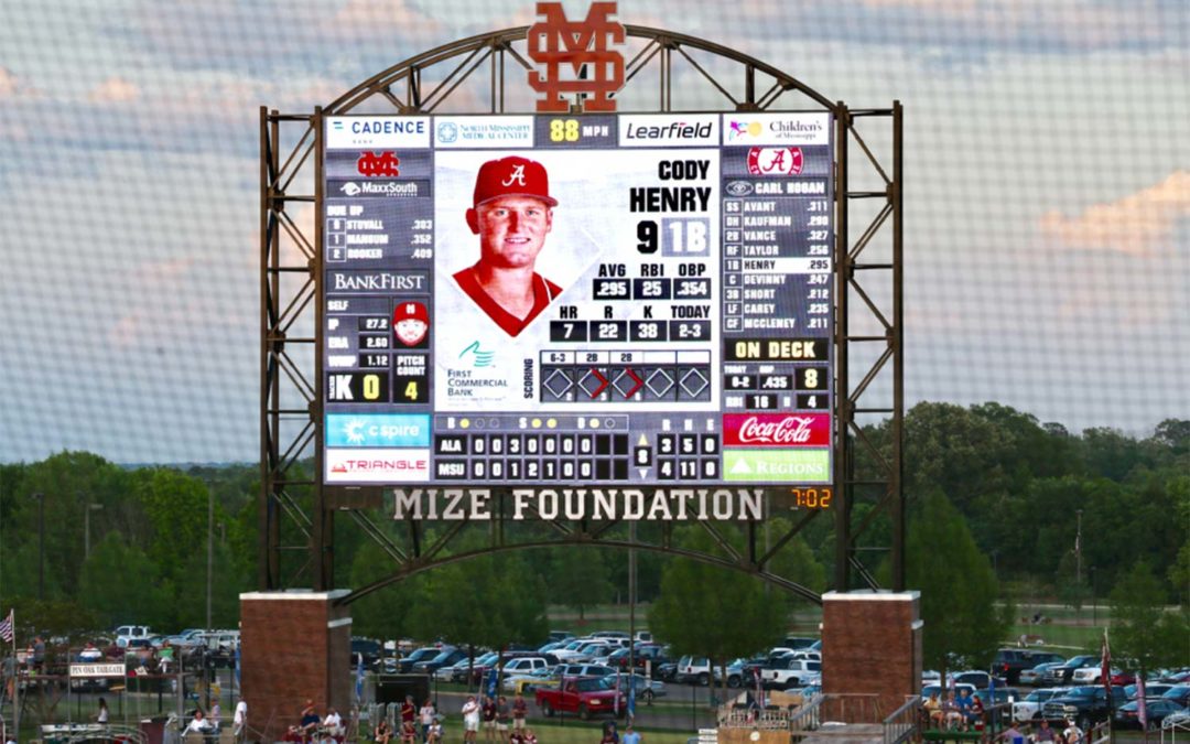 Dudy Noble Field Video Board